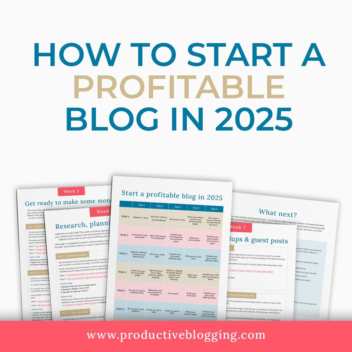 Want to start a profitable blog in 2025 but don’t know where to start? Or maybe you already have a blog, but you still haven’t made any money yet? In this post I show you the steps you need to take to go from zero to a profitable blog in 2025! #startablog #startablog2025 #profitableblog #makemoneyblogging #newblogger #bloggingnewbie #selfhosted #wordpressblog #siteground #newblog2025 #newyearnewblog #newyearsresolutions #blogplan #blogplanner #bloggingtips #productiveblogging #profitableblog2025