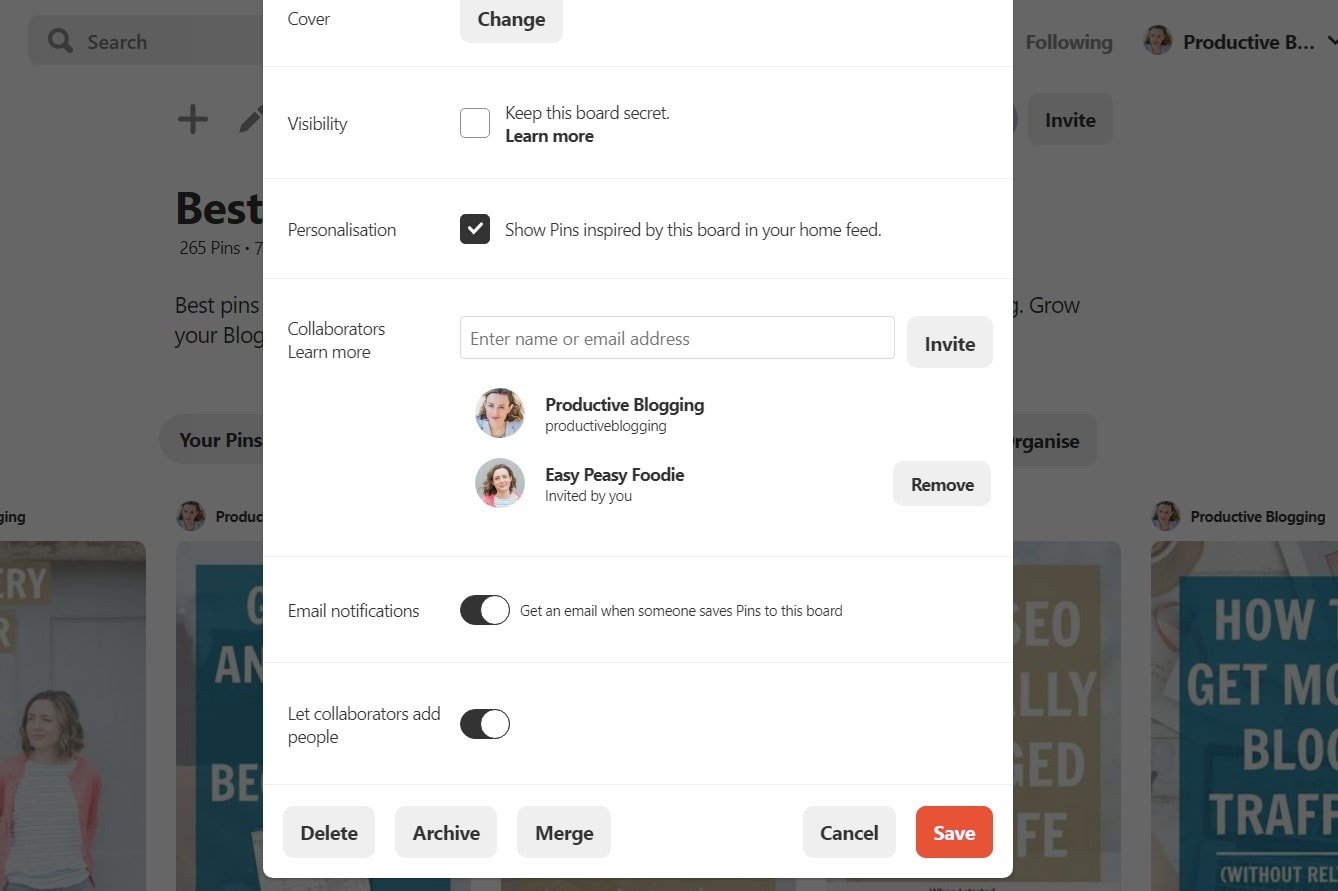 Beginner’s guide to Pinterest for Bloggers