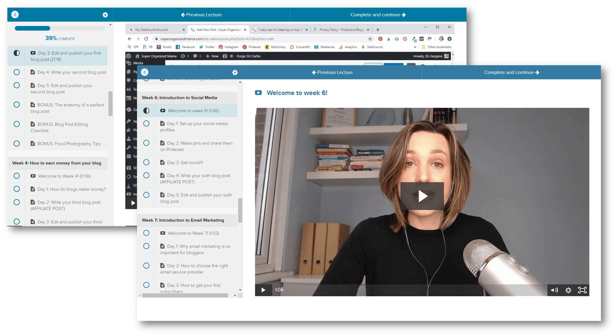 Profitable Blogging Jumpstart Course - How to START and GROW a PROFITABLE blog